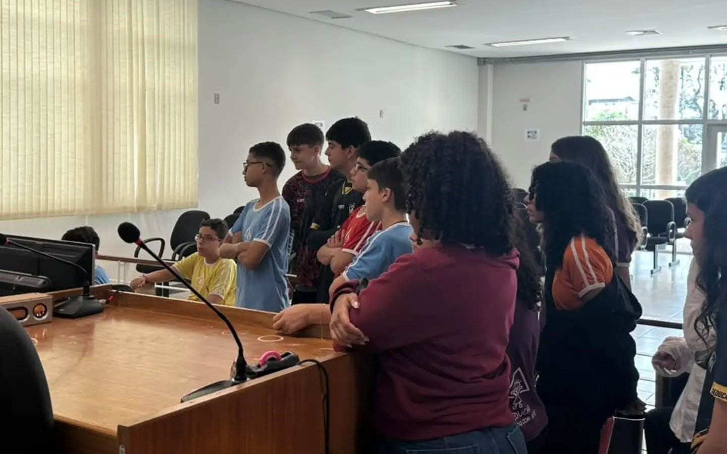 Projeto Socioemocional: alunos do Coeducar visitam o CEJUSC e aprendem sobre mediação de conflitos