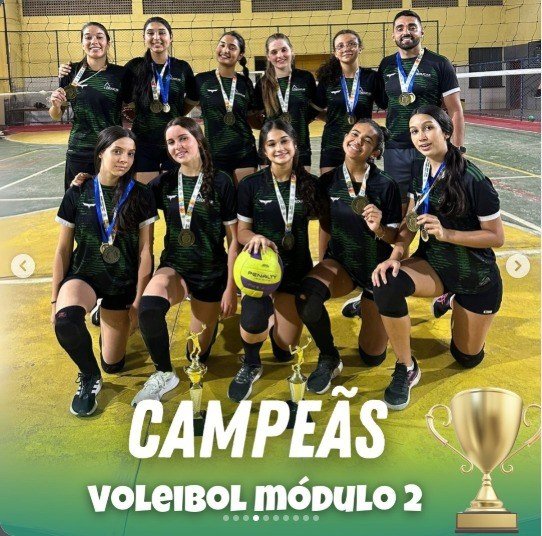 Campeãs do voleibol feminino, Módulo 2, Colégio Coeducar