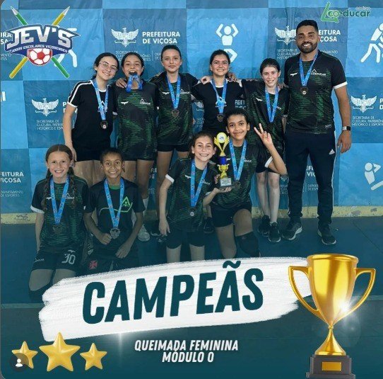 Campeãs da queimada feminina, Módulo 0, Colégio Coeducar