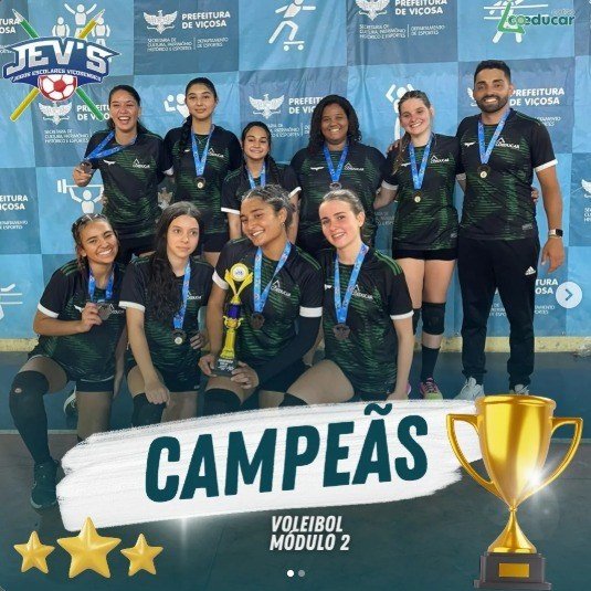 Campeãs do voleibol feminino, Módulo 2, Colégio Coeducar